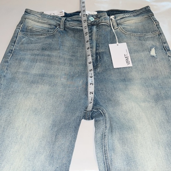 Vervet By Flying Monkey Shirley Super High Rise NWT Size 32 - Picture 6 of 16